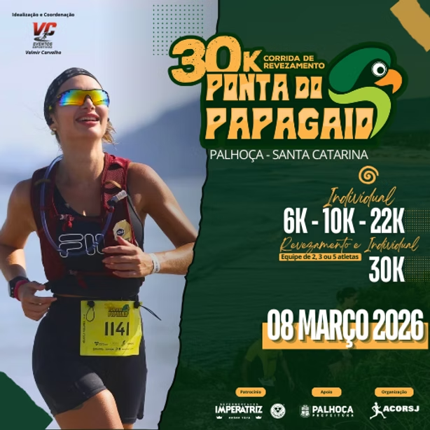 12ª CORRIDA 30K PONTA DO PAPAGAIO